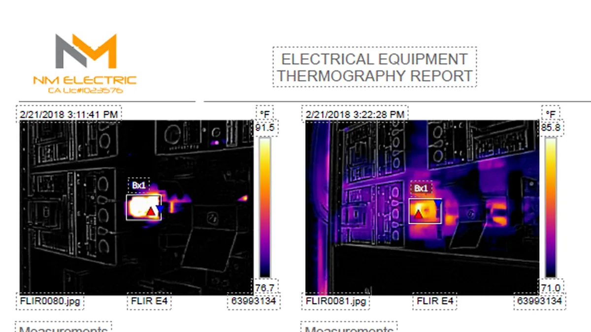 Thermal imaging diagnostics